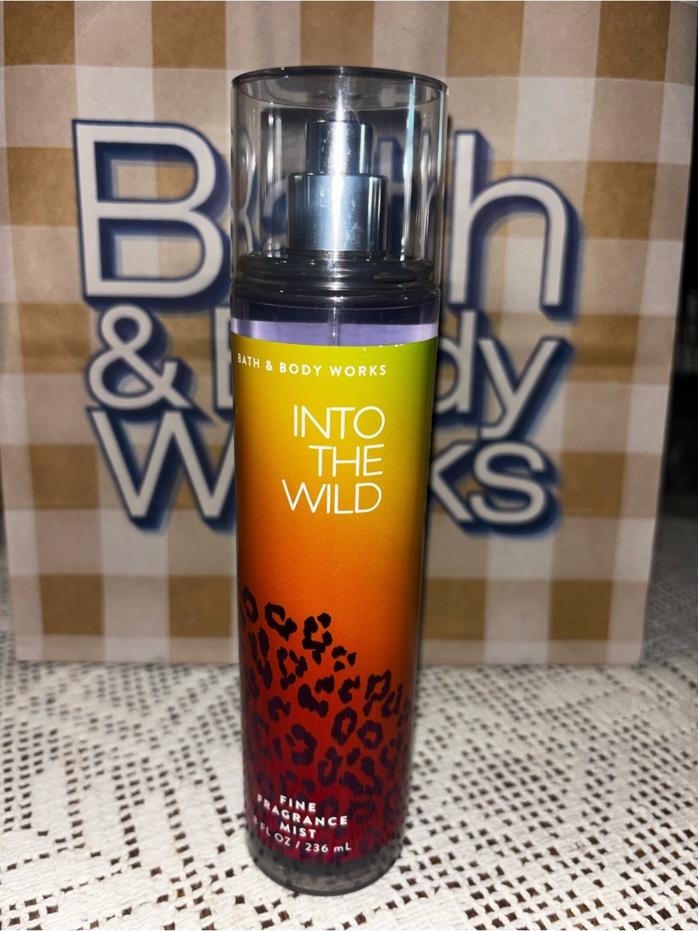 Bath & Body Works Into The Wild Fine Fragrance Mist - Orange, Yellow, Purple